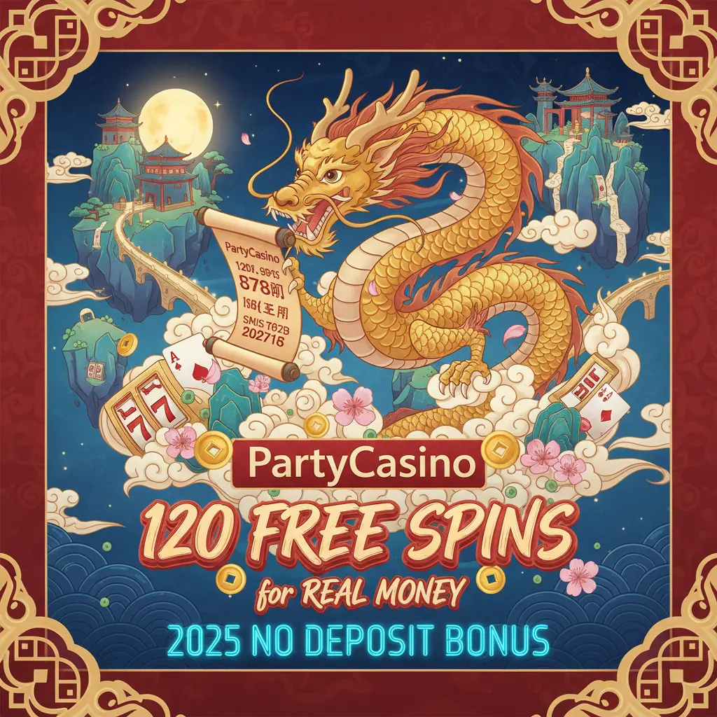120 free spins for real money 2026 No Deposit Bonus - PartyCasino