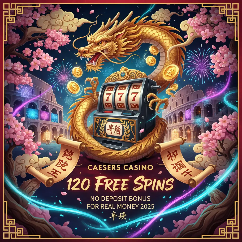 120 free spins for real money 2026 No Deposit Bonus - Caesars